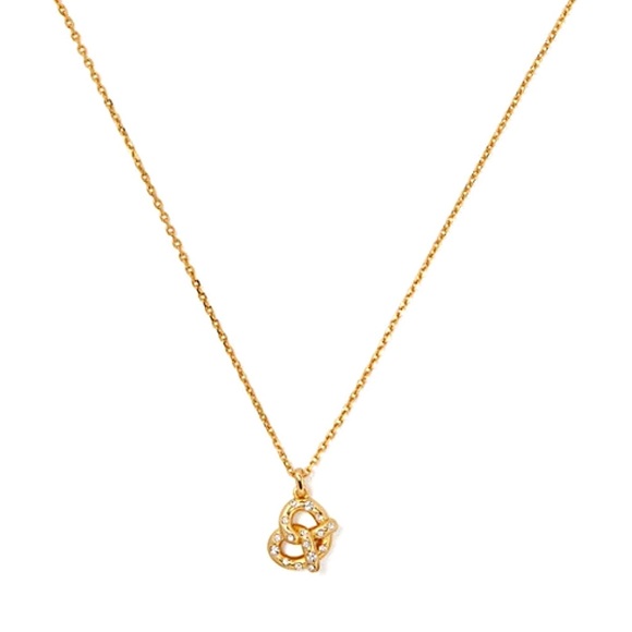 kate spade Jewelry - KATE SPADE • Dashing Beauty Pretzel Necklace